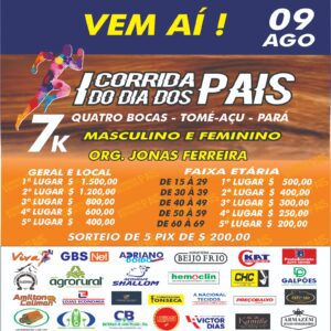 CORRIDA DO DIA DOS PAIS 2026